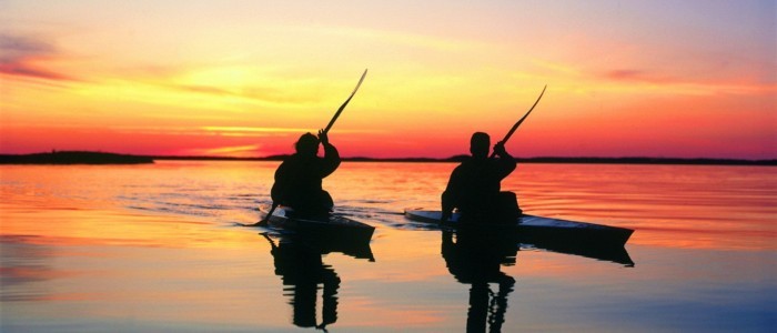 Kayaking in Fiji