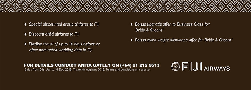 Fiji Weddings 2018 information